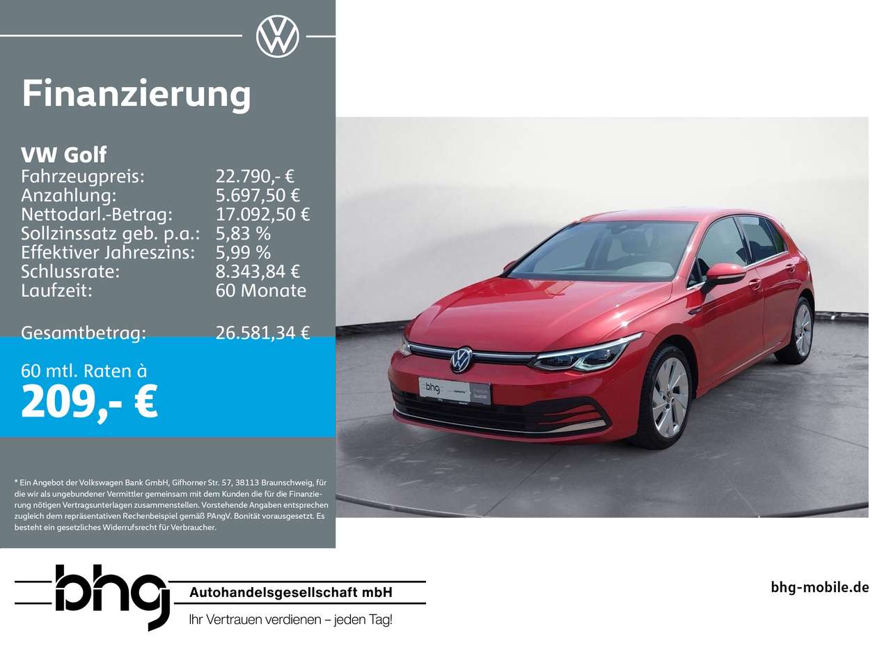 Volkswagen Golf 2023 — 1.5 eTSI DSG STYLE