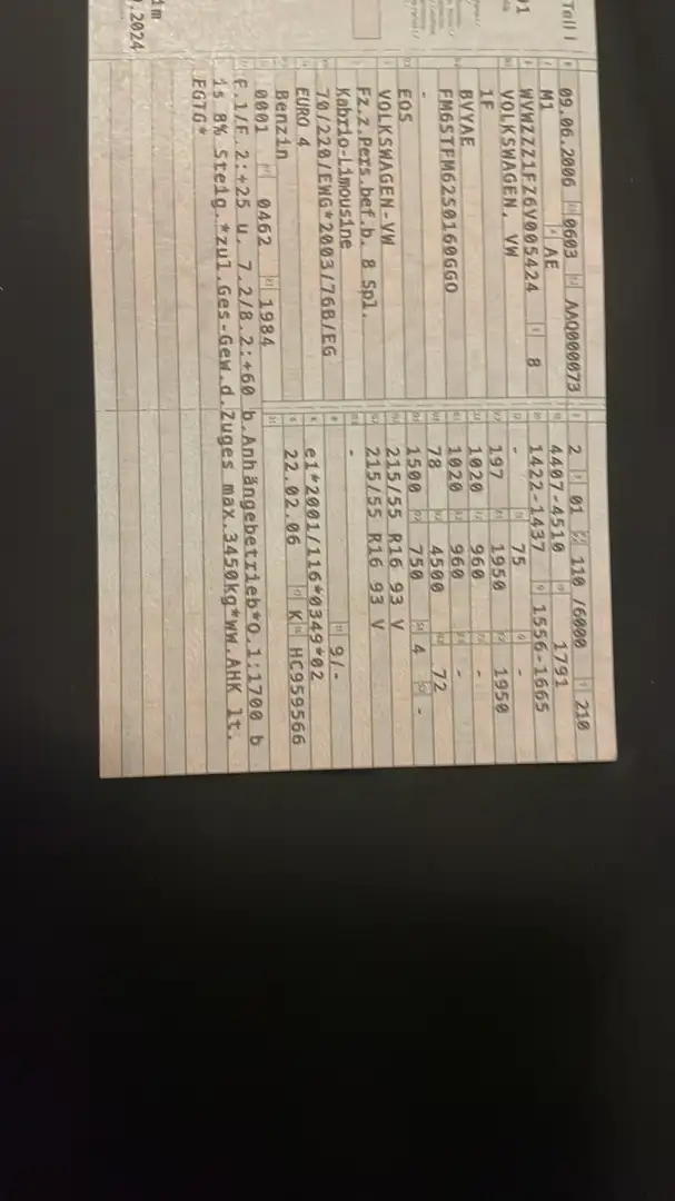 Volkswagen Eos 2.0 Zwart - 2