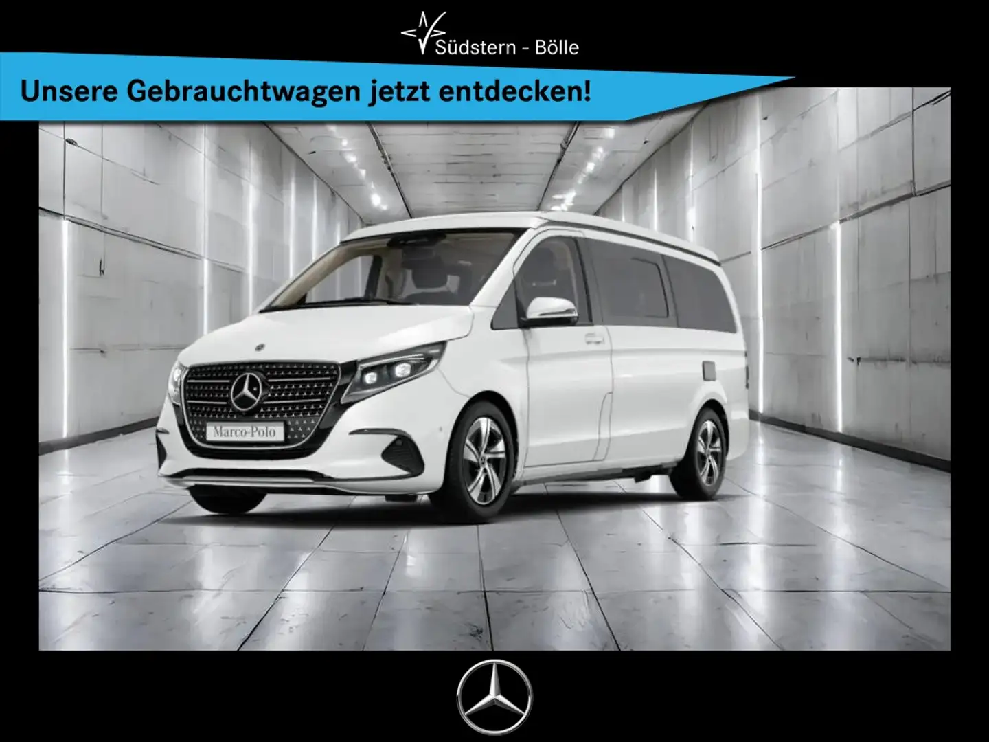 Mercedes-Benz Marco Polo V 250  MOPF+DISTRONIC+AIRMATIC+360°+6S Bílá - 1