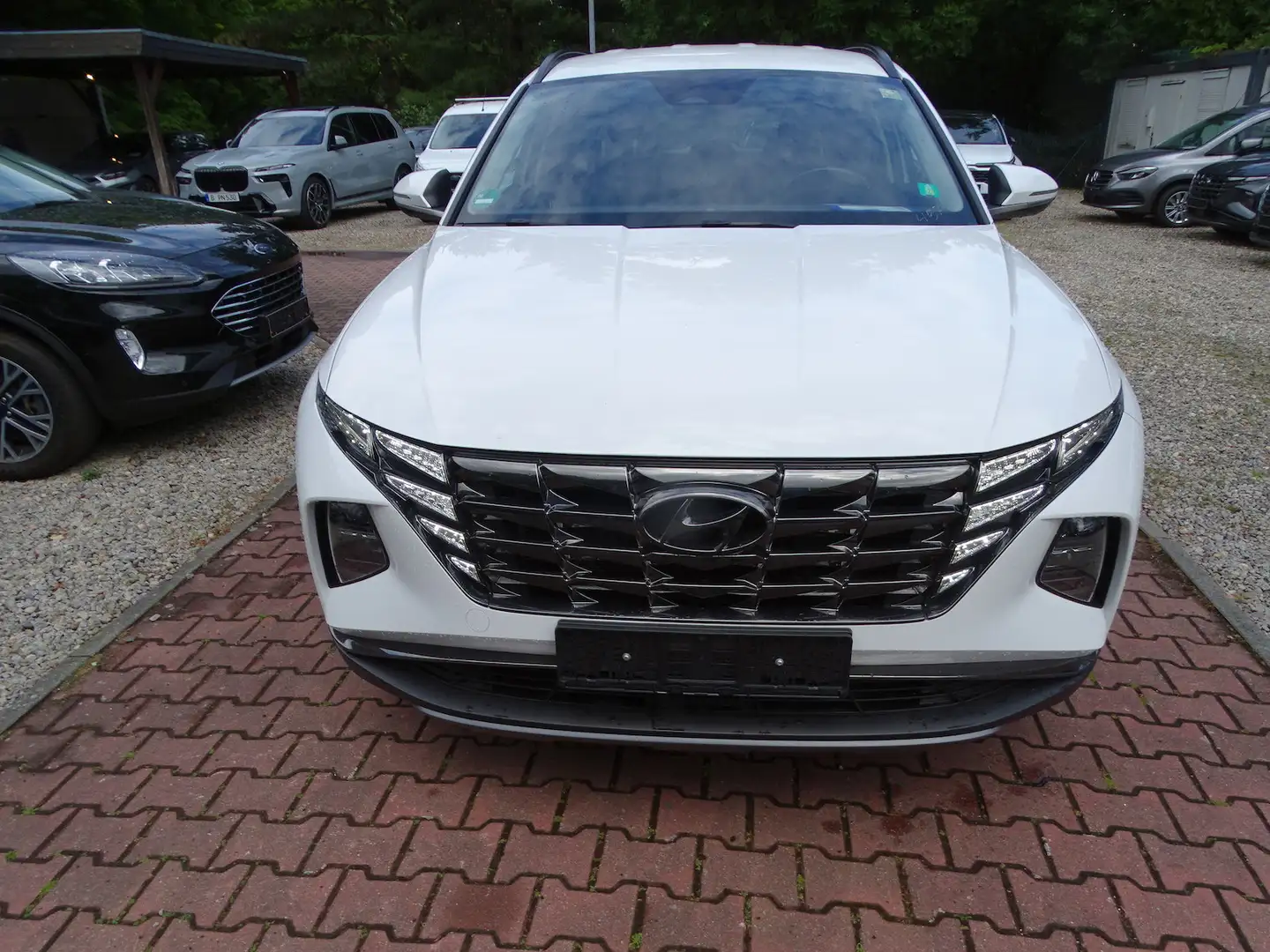 Hyundai TUCSON 1.6 T-GDI Plug-In Hybrid 4WD Autom. Blanc - 2