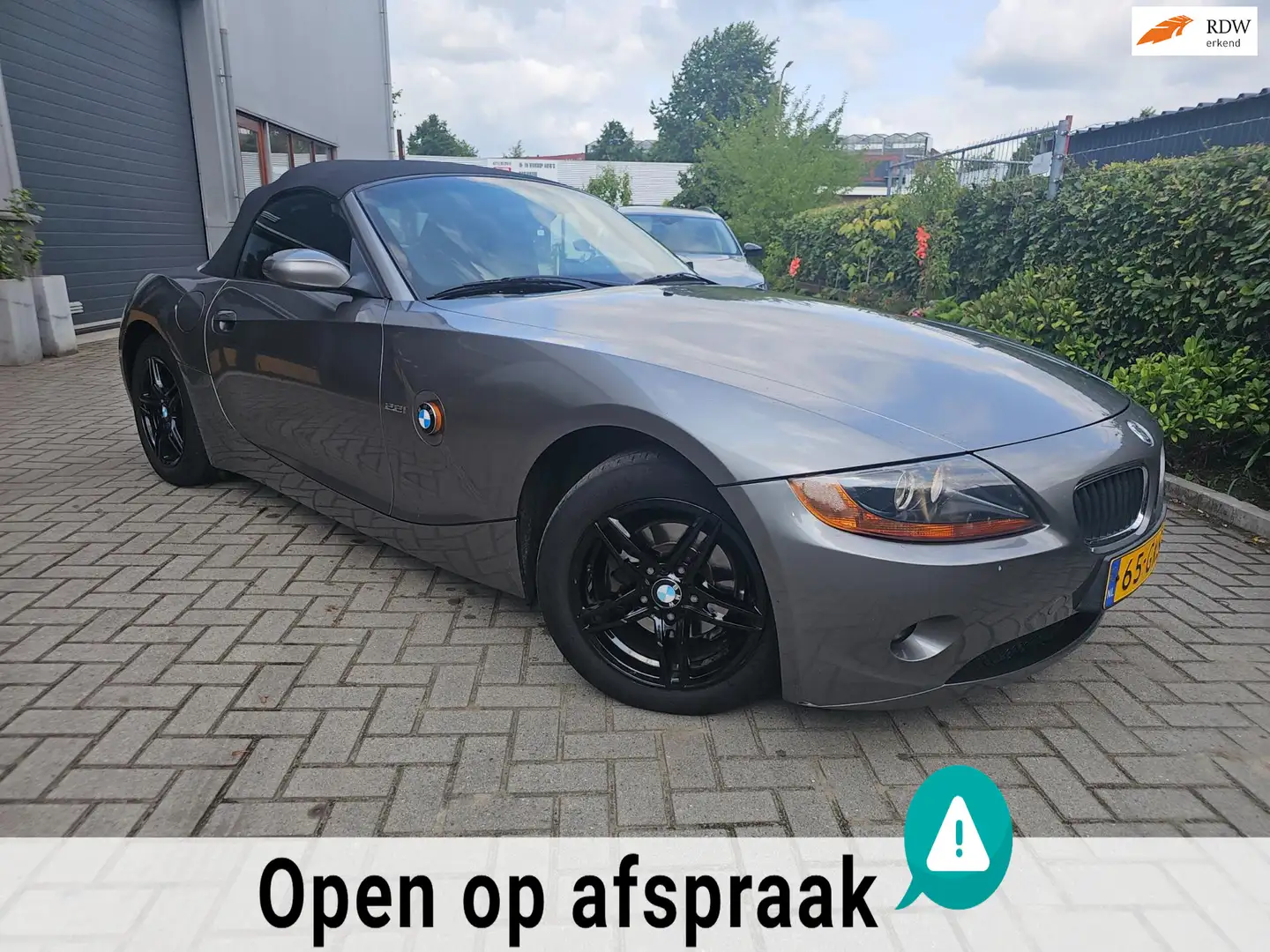 BMW Z4 Roadster 2.2i S met navi en koude airco inruilmoge Grijs - 1