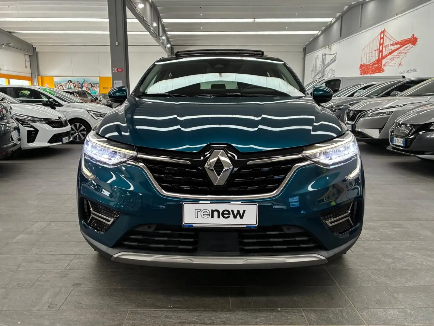Renault Arkana Intens 1.6 E-Tech full hybrid 145cv +TETTO APRIBIL Bleu - 2