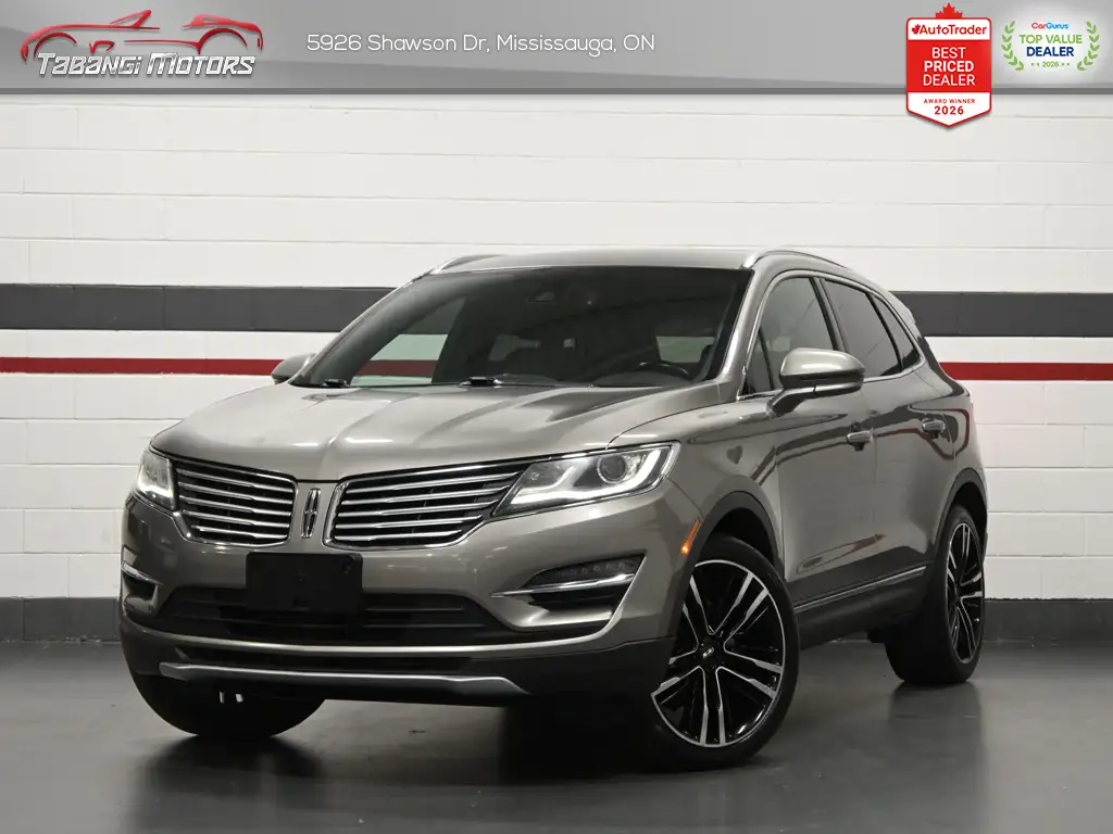 2017 Lincoln MKC Reserve Leather Panroof Ambient Light Blind Spot Remote Start