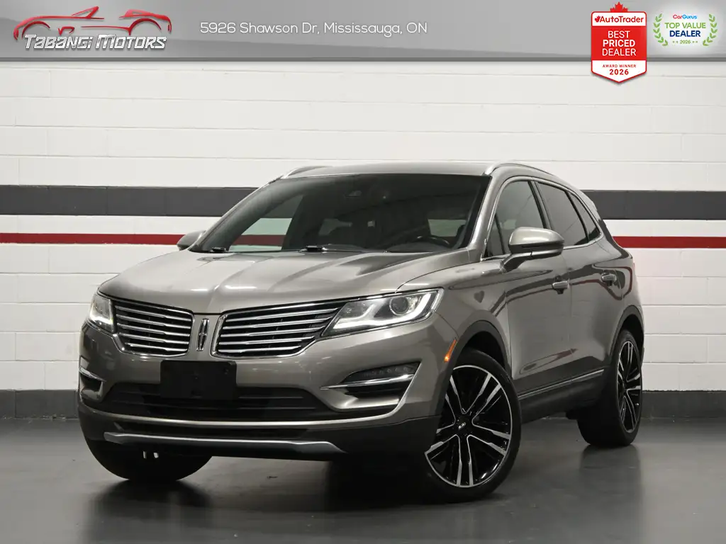2017 Lincoln MKC Reserve Leather Panroof Ambient Light Blind Spot
