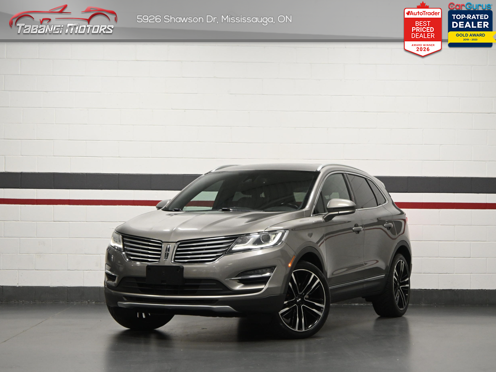 2017 Lincoln MKC Reserve Leather Panroof Ambient Light Blind Spot