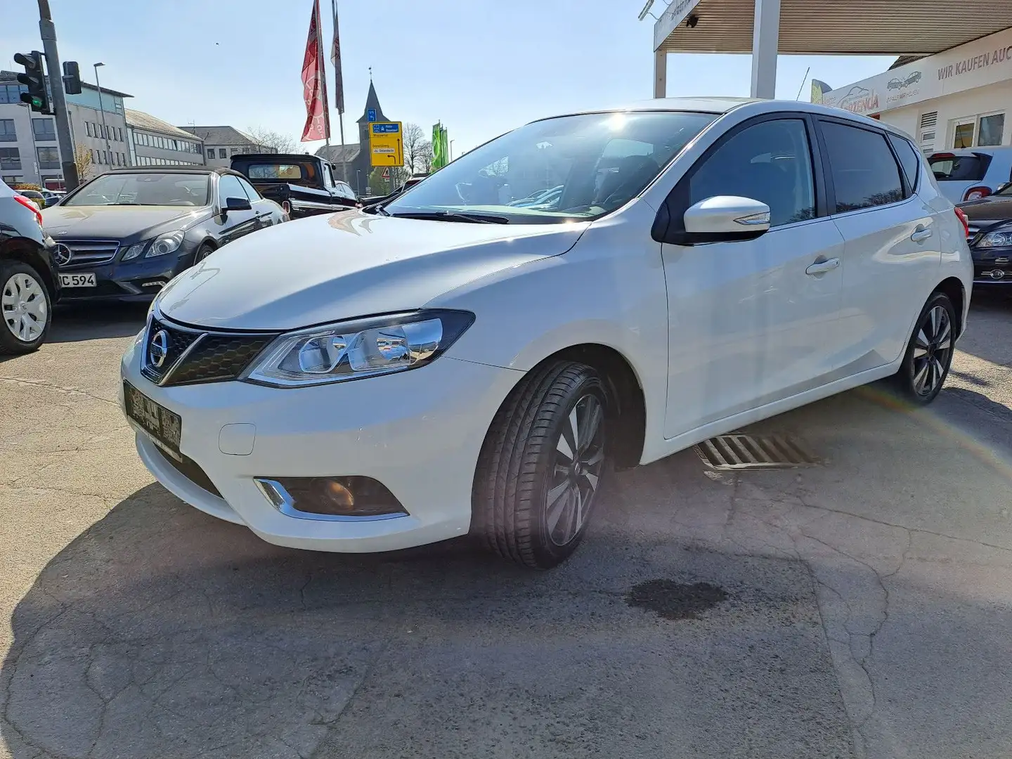 Nissan Pulsar 1.2 DIG-T N-CONNECTA *Kam*Navi*SHZ*Tempo* Weiß - 1