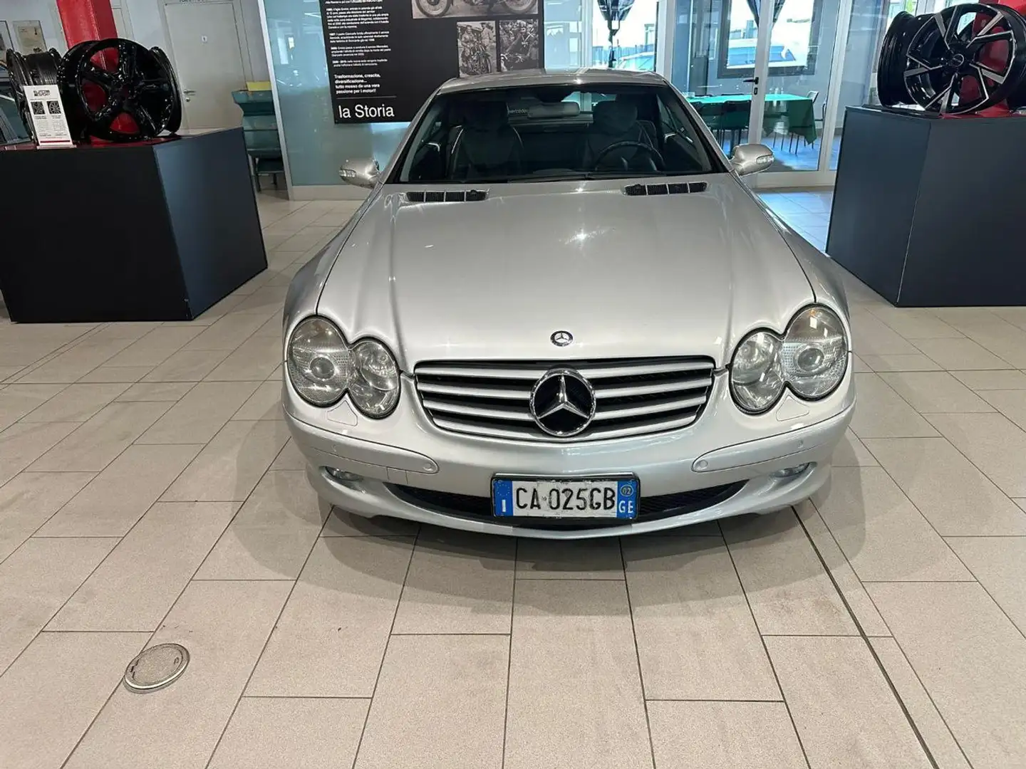 Mercedes-Benz SL 500 cat Argent - 2