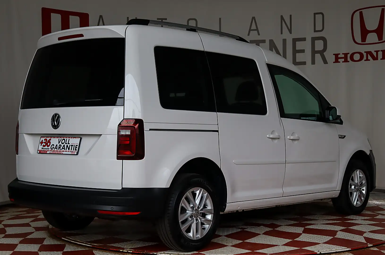Volkswagen Caddy 2,0 TDI LED NAVI ACC AHV WINTERPAKET Weiß - 2