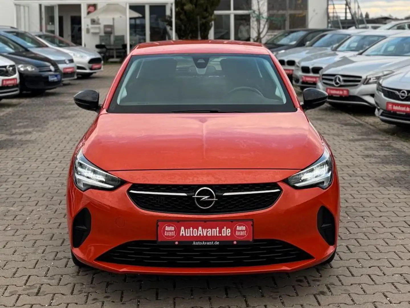 Opel Corsa 1.2 Turbo F Edition*AUTOMATIK*GRA*MFL*PDC* Orange - 2