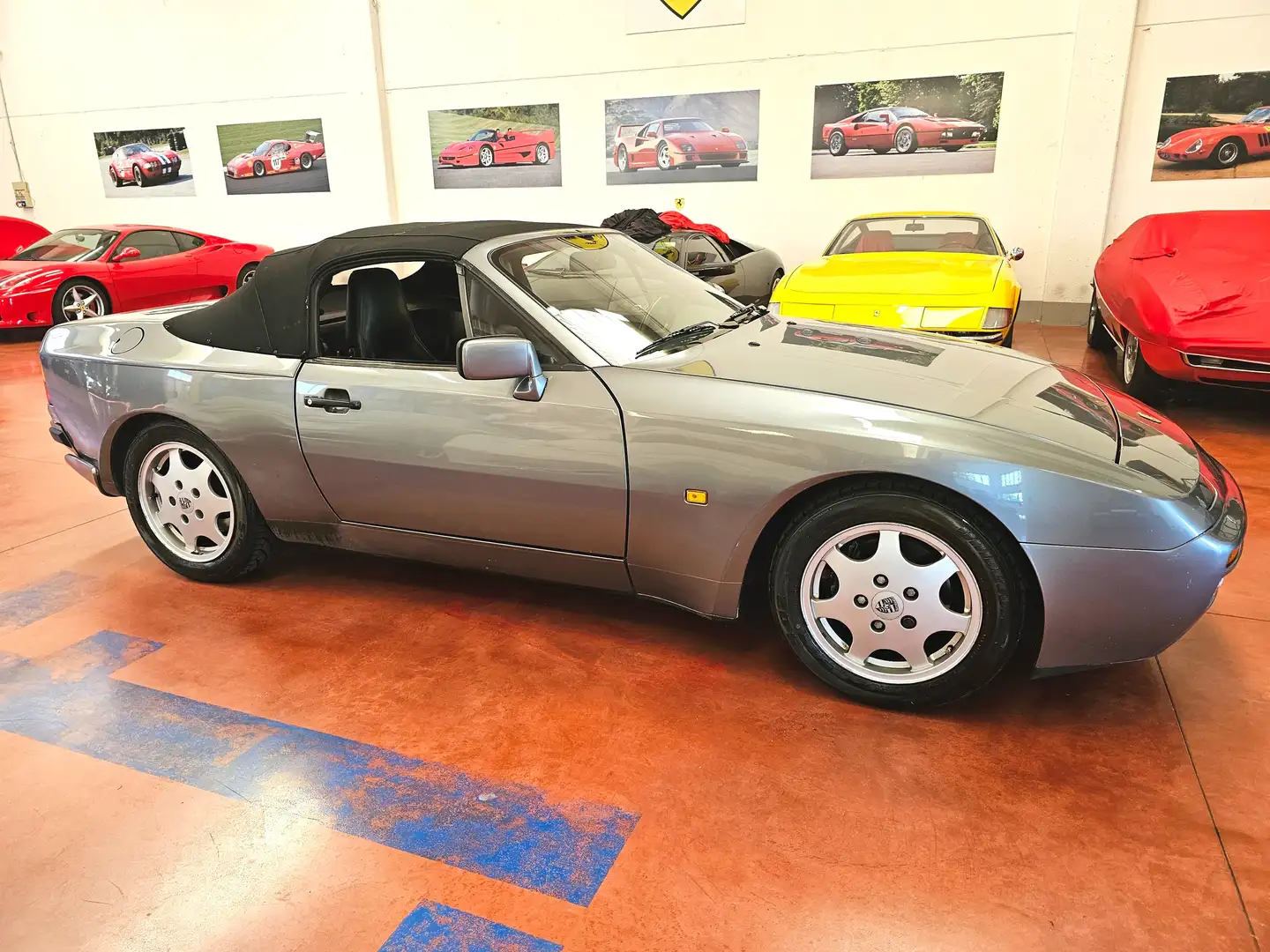 Porsche 944 Cabrio 3.0 S2 Gris - 1