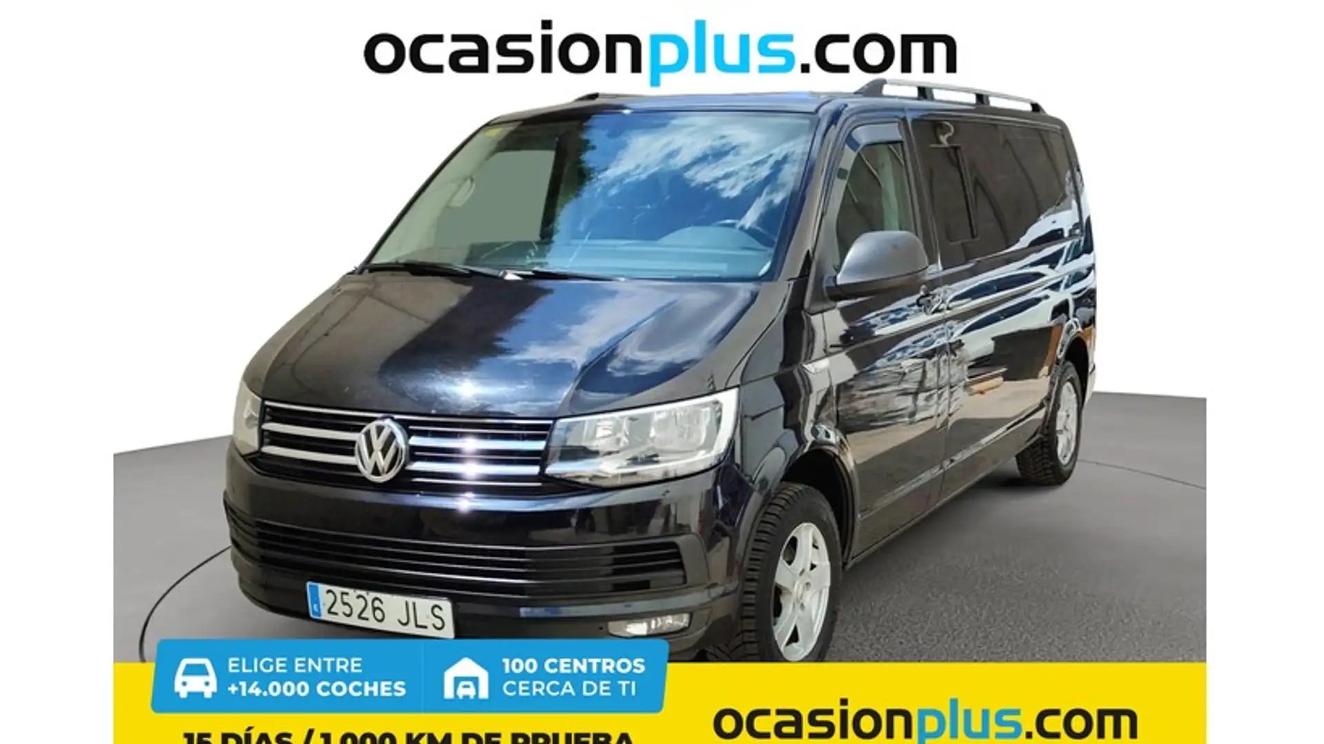 Volkswagen T5 Caravelle 2.0TDI Batalla Corta Premium 110kW Negro - 1