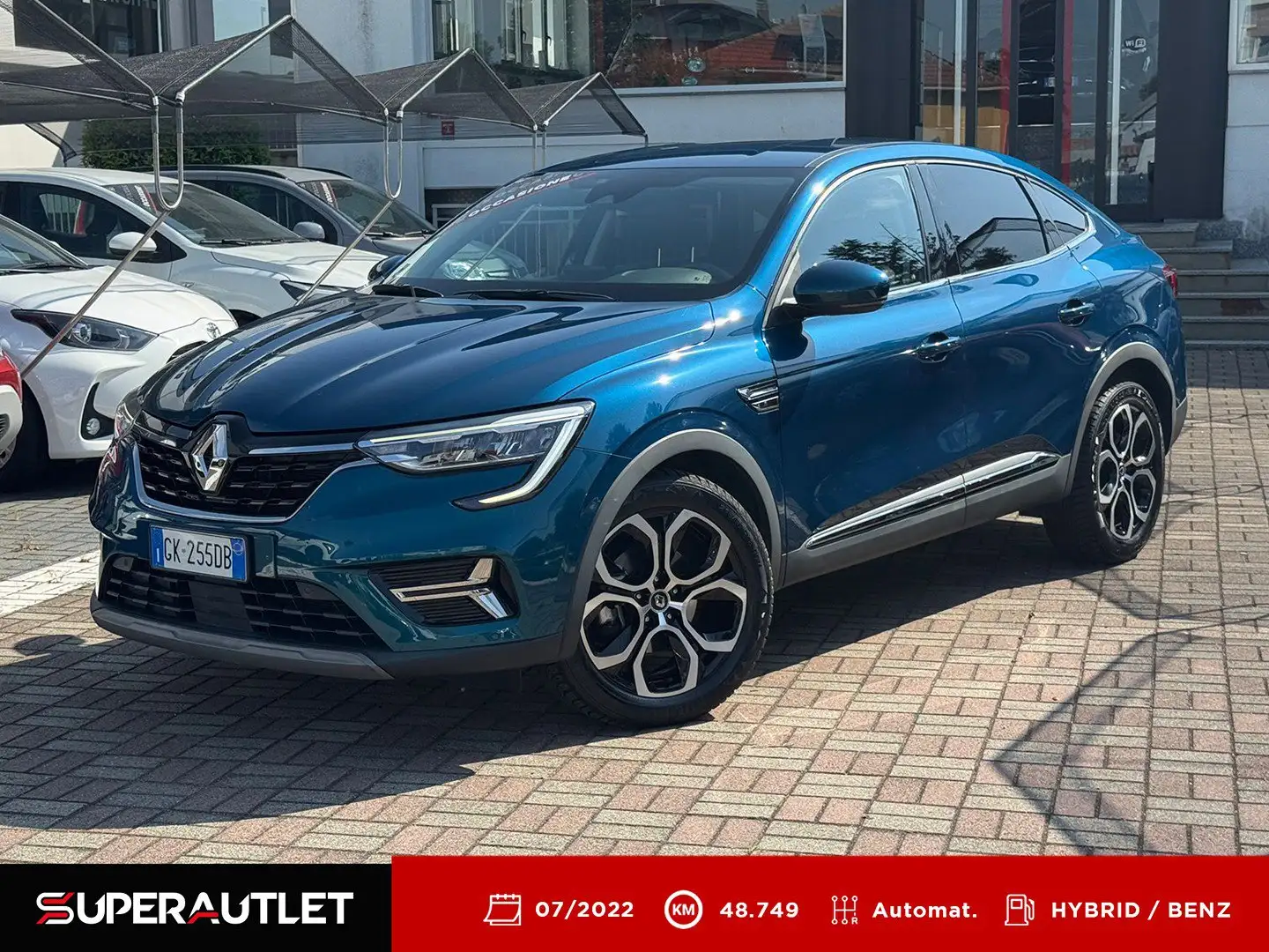 Renault Arkana 1.6 E-Tech full hybrid Intens 145cv Bleu - 1