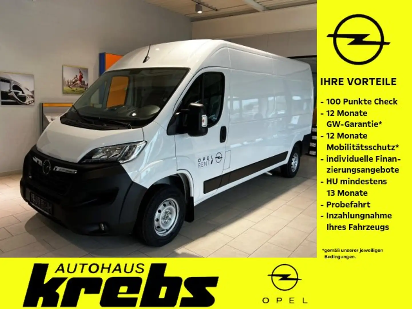 Opel Movano Cargo Edition L3H2 2.2 D 121 kW - AHK Wit - 1