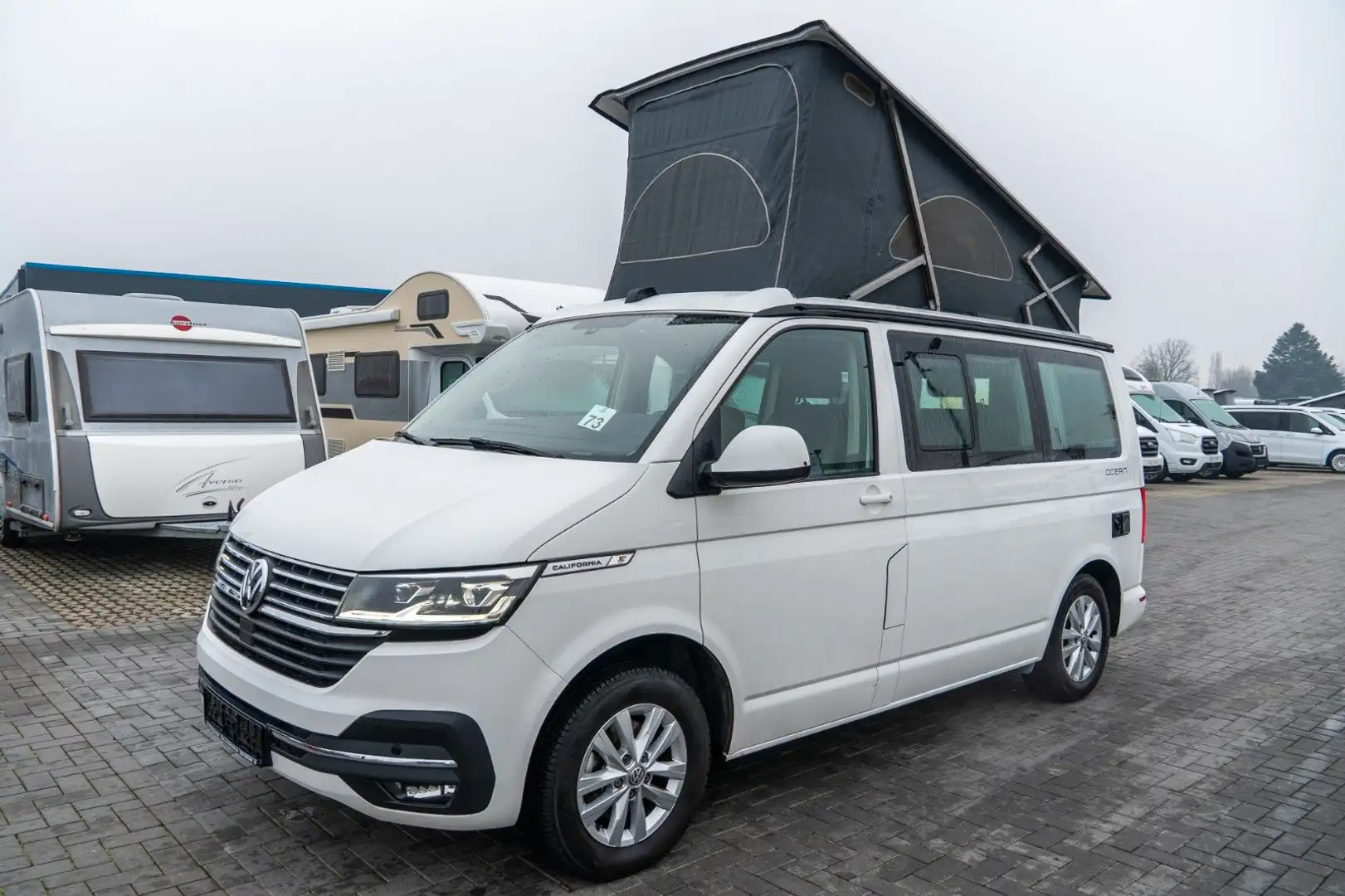 Volkswagen T6 California T6.1 California Ocean *Automatik*150PS*Küche*LED Weiß - 2