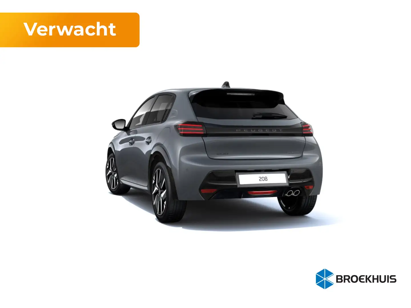 Peugeot 208 GT | Armsteunen op de voorportieren bekleed met ku Grijs - 1