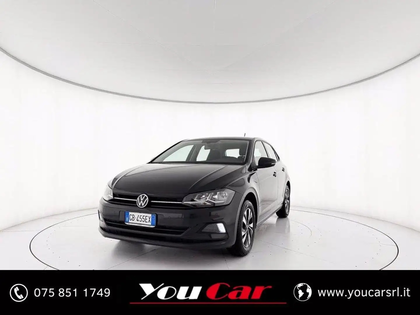 Volkswagen Polo 5p 1.0 evo comfortline 80cv ok neopat. Nero - 1