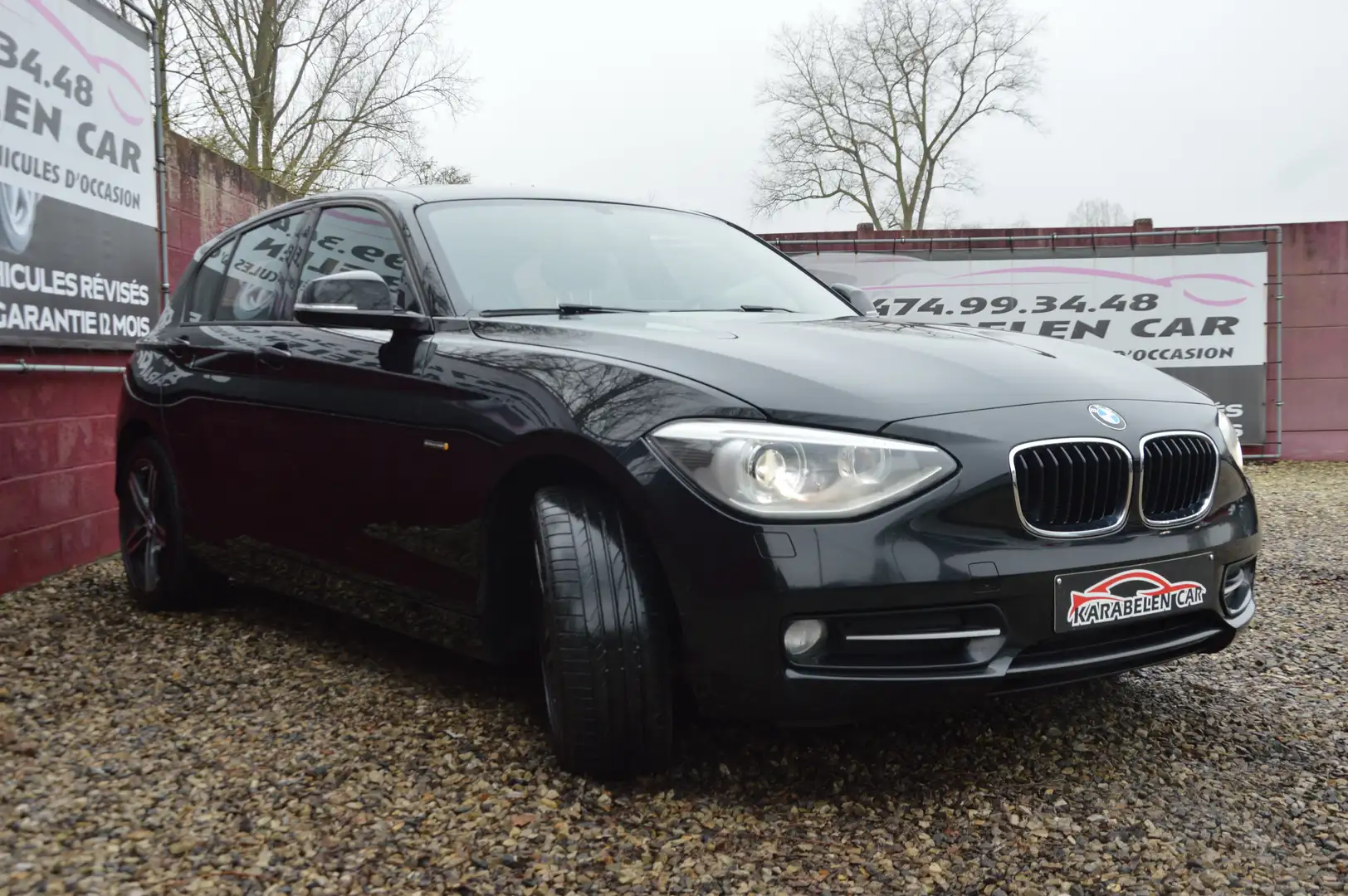 BMW 114 d Red-devil NAV CUIR CLIM CRUIS 93.584KM Noir - 2