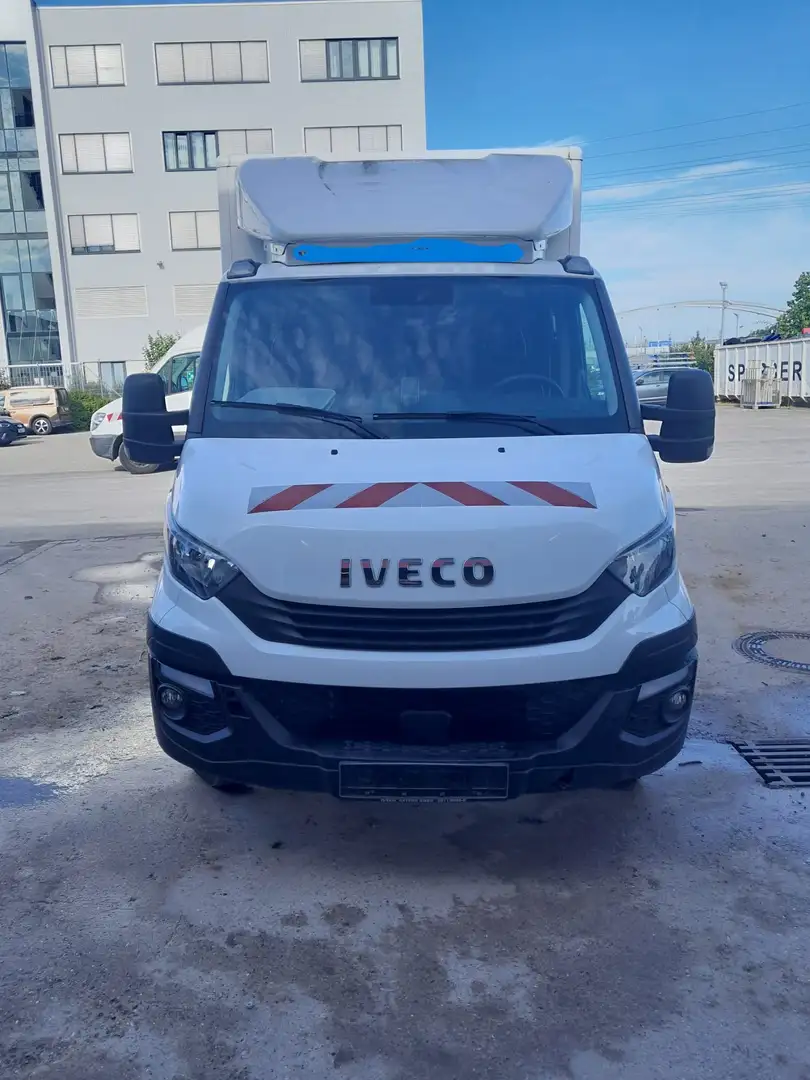 Iveco Daily 50C18D Doppelkabine Koffer Werkstatteinbau Weiß - 2