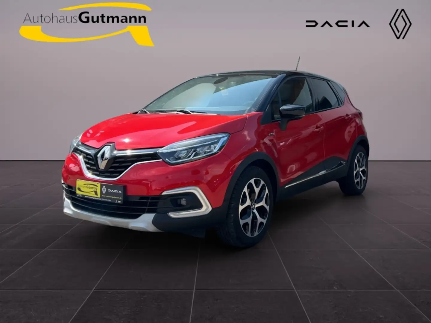 Renault Captur Collection 1.3 TCe 150 EU6d-T Navi LED Klimaautom Rot - 1