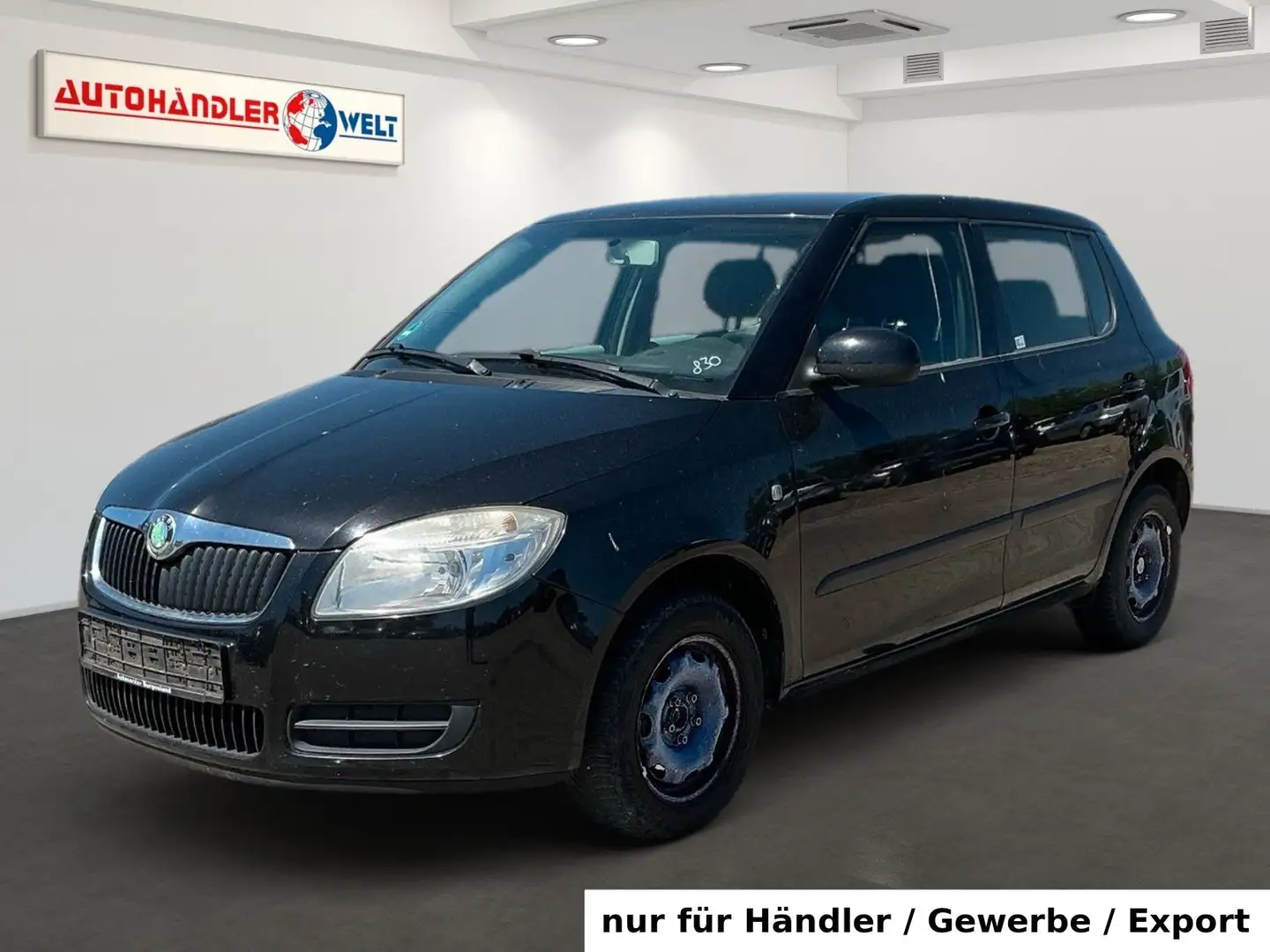 Skoda Fabia 1.4 TDI 1. Hand Klimaauto. SHZ Tempo Schwarz - 1