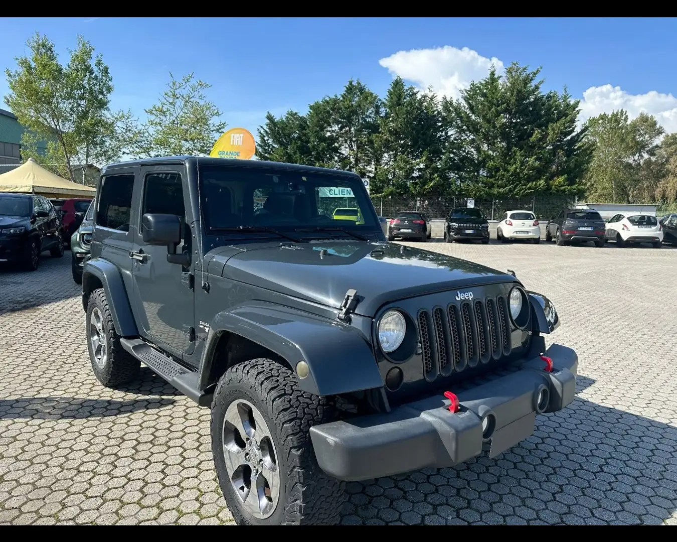 Jeep Wrangler III 2.8 crd Sahara auto E6 Grey - 1