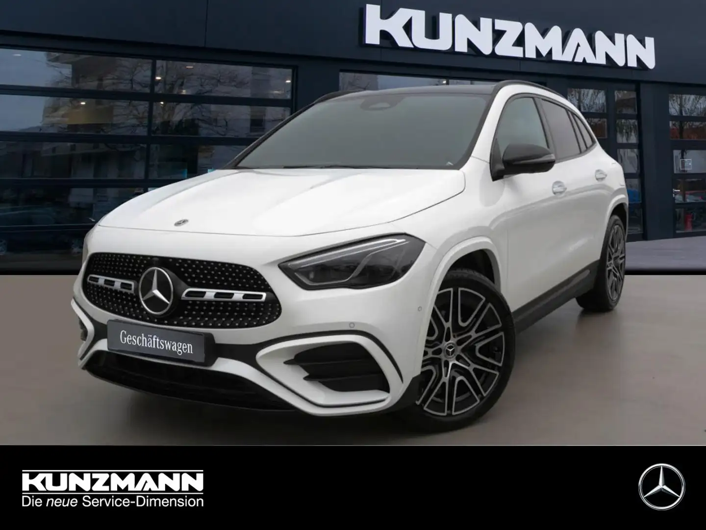 Mercedes-Benz GLA 220 d 4MATIC AMG Night Panorama AHK HeadUp Weiß - 1