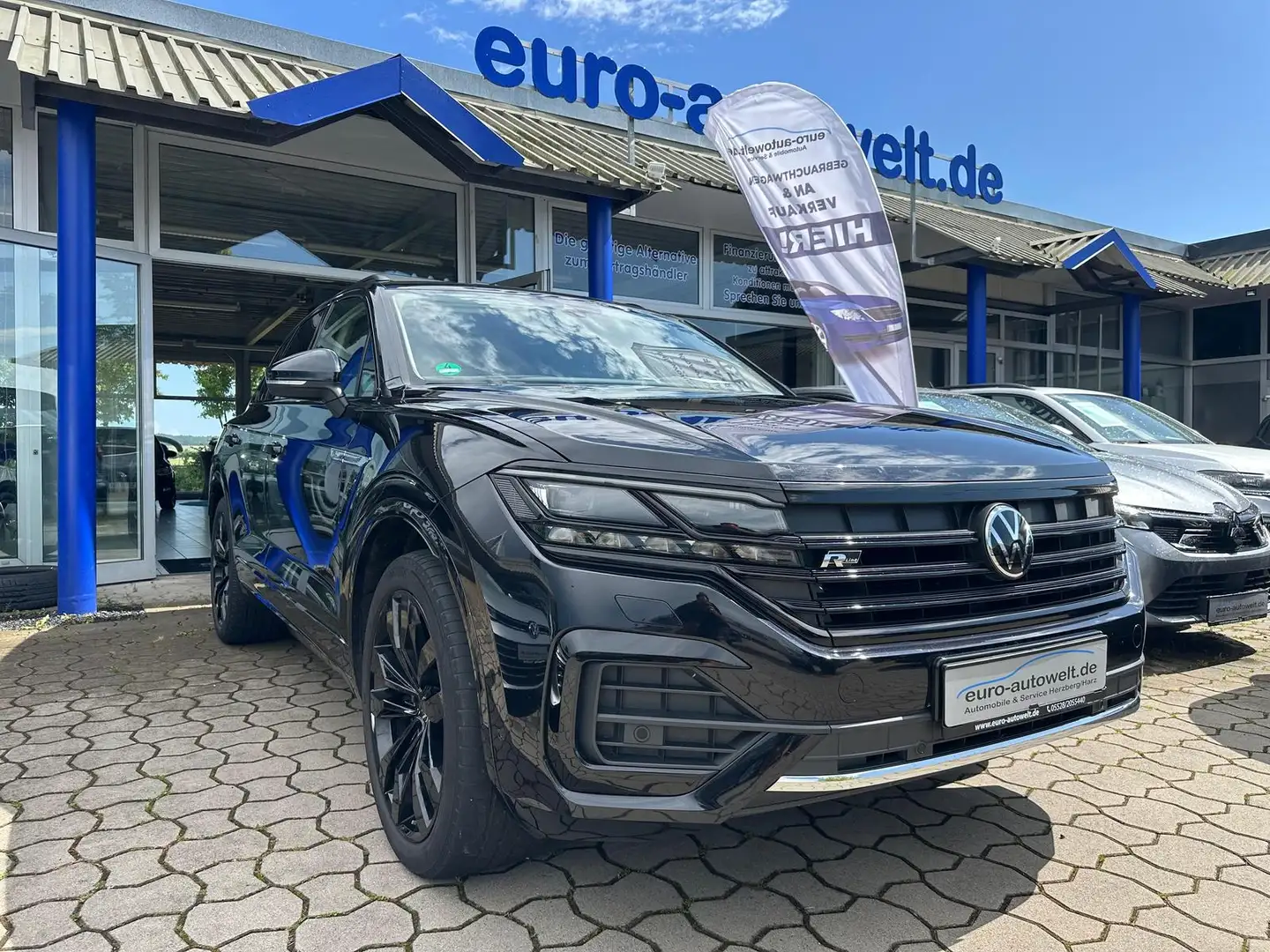 Volkswagen Touareg 3.0TDI V6 4Mo R-Line *AHK*LED*PDC+Kam*Navi Schwarz - 1