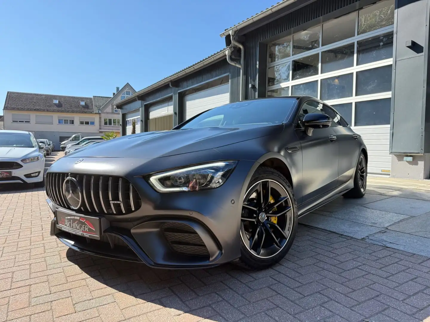 Mercedes-Benz AMG GT 4-trg. 53 4Matic+ 1.Hand MwSt Head-Up Grau - 1
