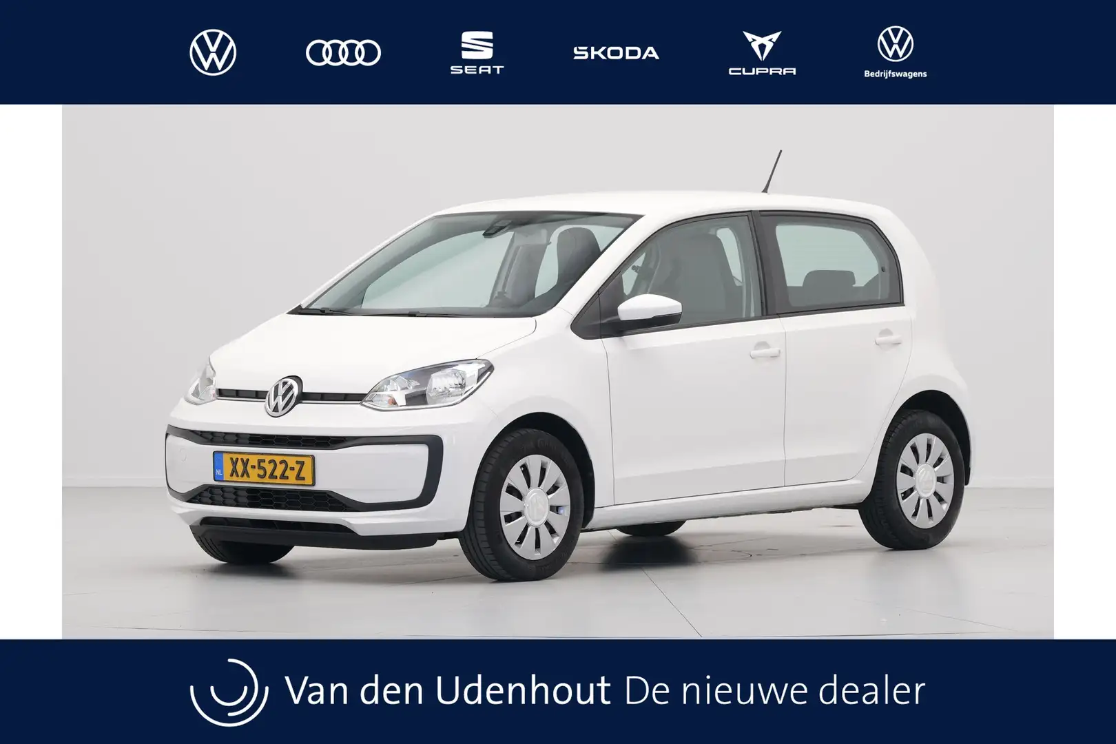 Volkswagen up! 1.0 BMT move up! Airco Bluetooth Elek. Ramen 5-Deu Blanco - 1