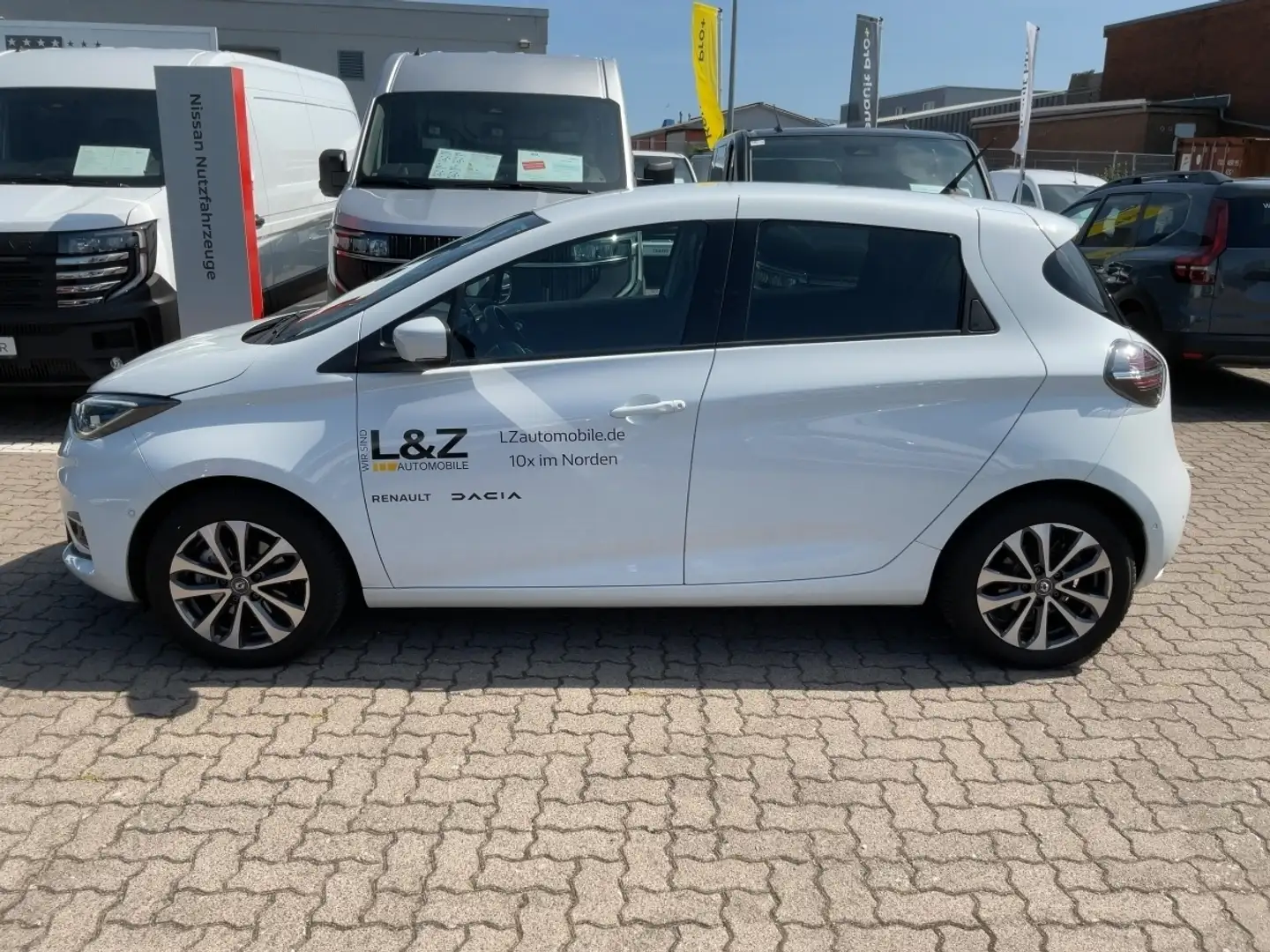Renault ZOE Intens R135 Z.E. 50 inkl. Batterie Blanc - 2