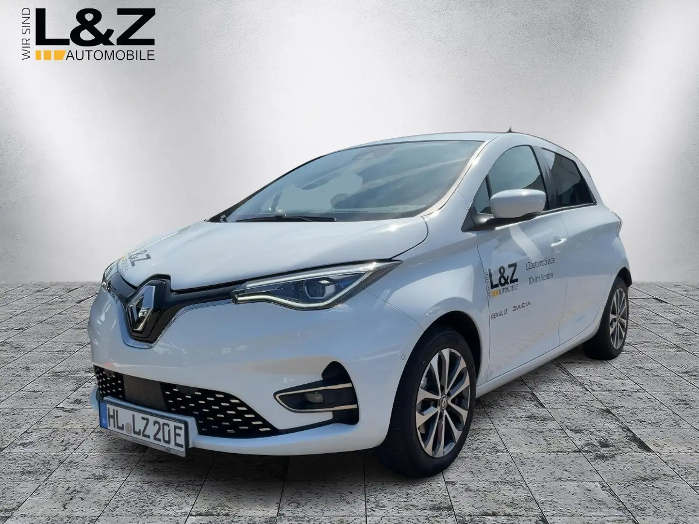 Renault ZOE Intens R135 Z.E. 50 inkl. Batterie Blanc - 1
