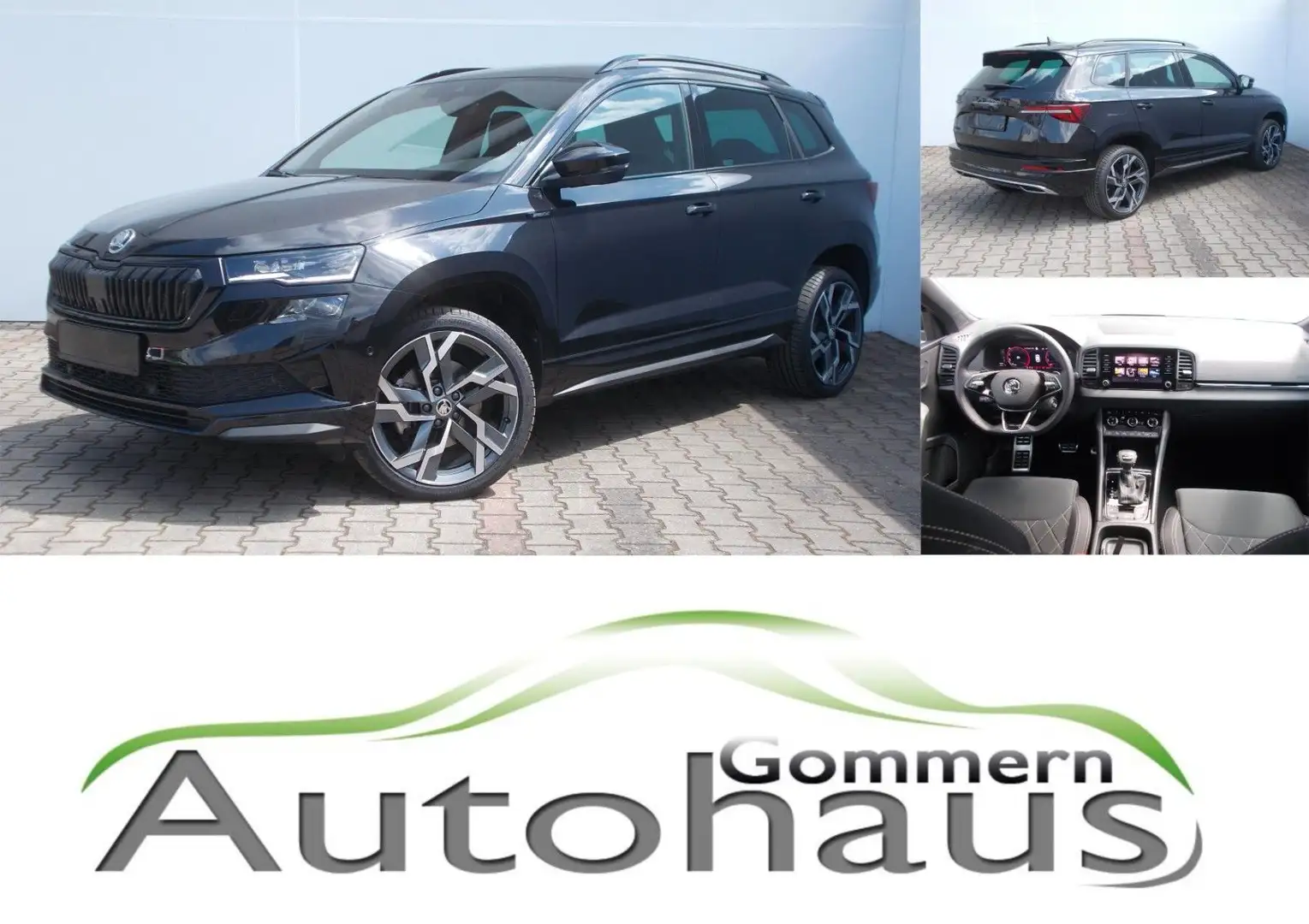 Skoda Karoq 2.0 TDI Sportline * DSG * Navi *AHK *360° Schwarz - 1