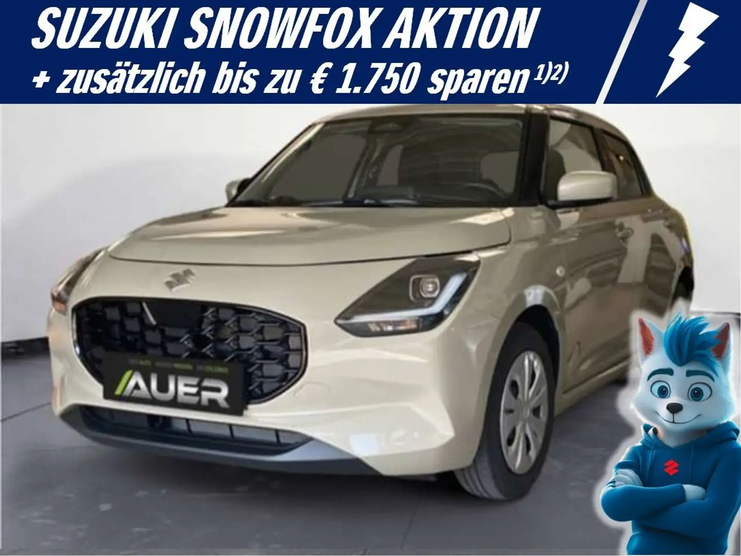 Suzuki Swift 1,2 Hybrid clear | ab 14.240,- Grau - 1