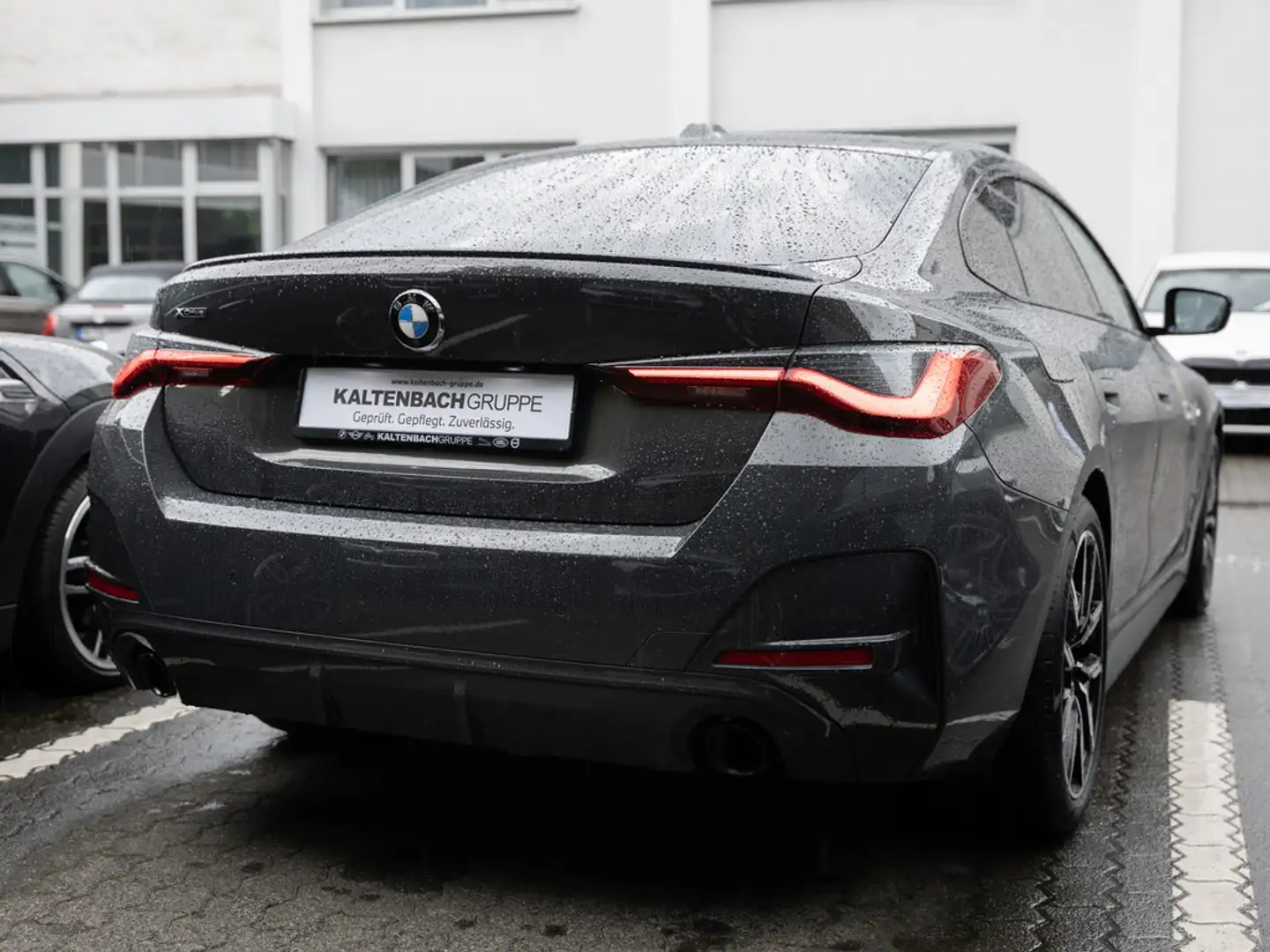 BMW 420 d Gran Coupe xDrive M-Sport AHK LASER NAVI Gris - 2