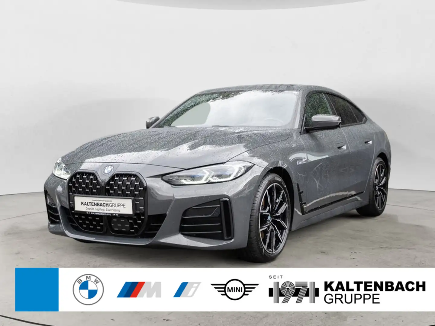 BMW 420 d Gran Coupe xDrive M-Sport AHK LASER NAVI Gris - 1