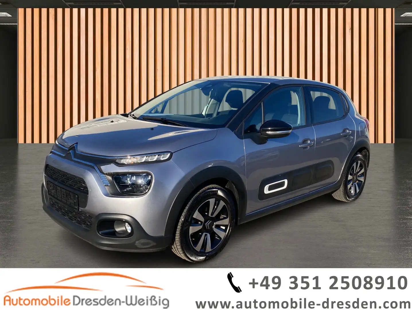 Citroen C3 1.2 Puretech Max*Einparkhilfe*Navi*Kamera Gris - 1