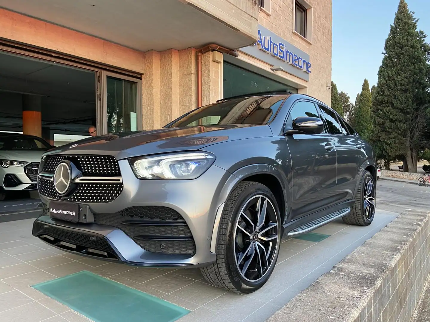 Mercedes-Benz GLE 400 d 4Matic Coupé Premium Plus Pack Night-TETTO Gris - 1