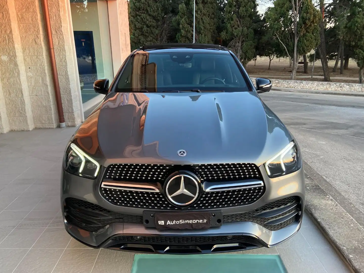 Mercedes-Benz GLE 400 d 4Matic Coupé Premium Plus Pack Night-TETTO Gris - 2