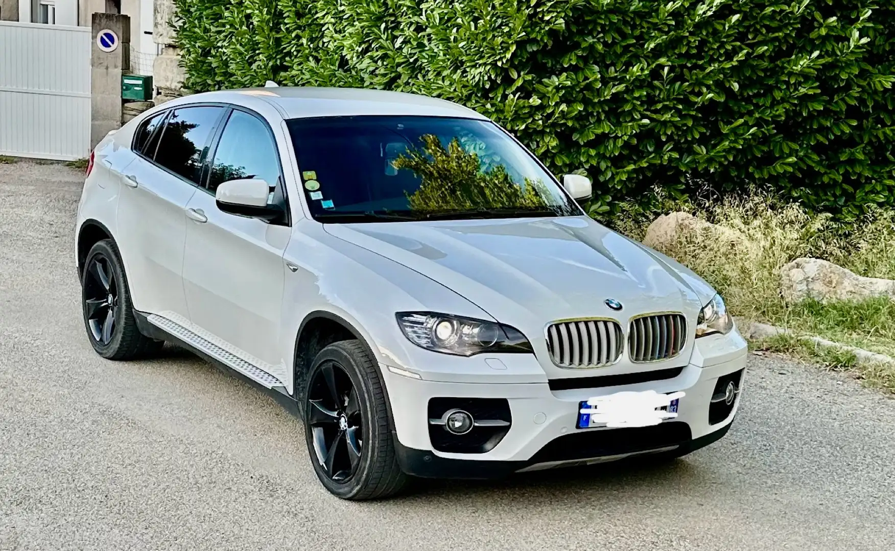 BMW X6 xDrive30d 245ch Luxe A Blanc - 1