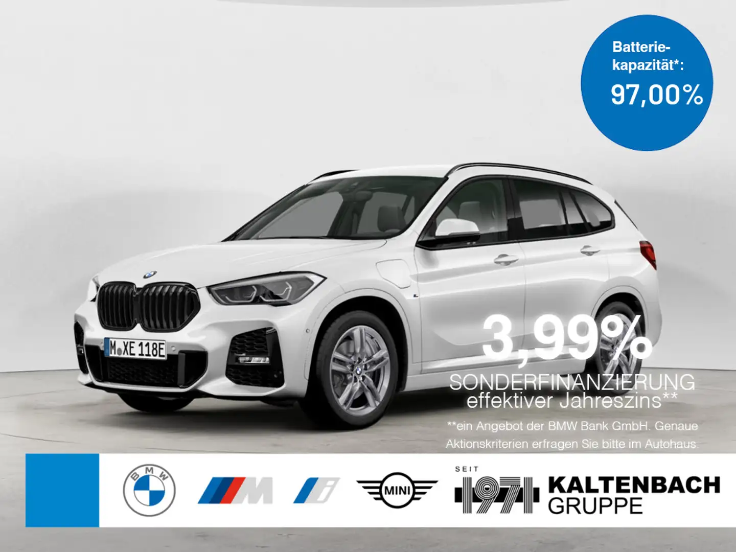 BMW X1 xDrive25e M-Sport FACEL. LED NAVI SHZ PDC Weiß - 1