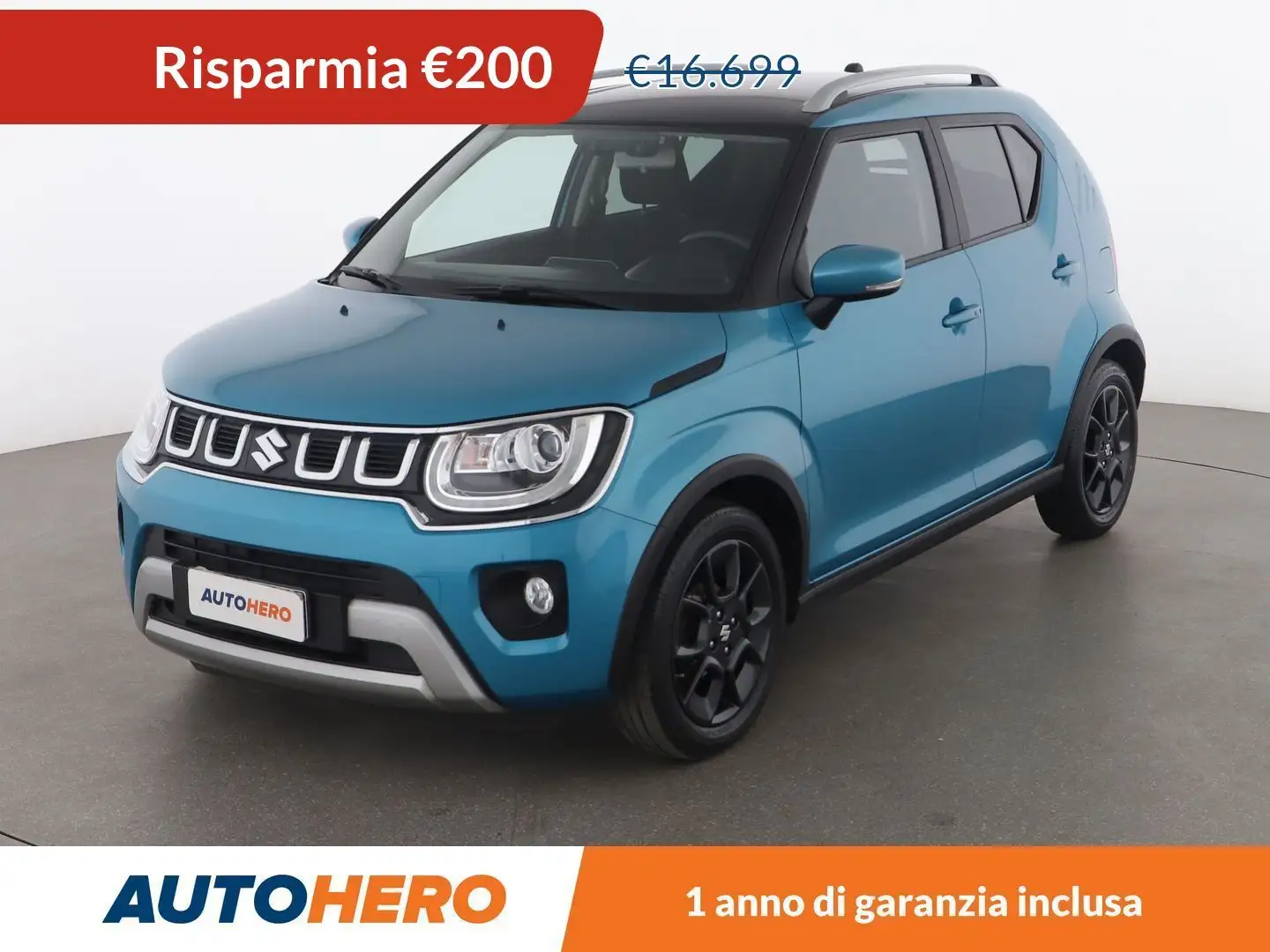 Suzuki Ignis 1.2 DualJet Mild-Hybrid Top 4WD MHEV Blu/Azzurro - 1