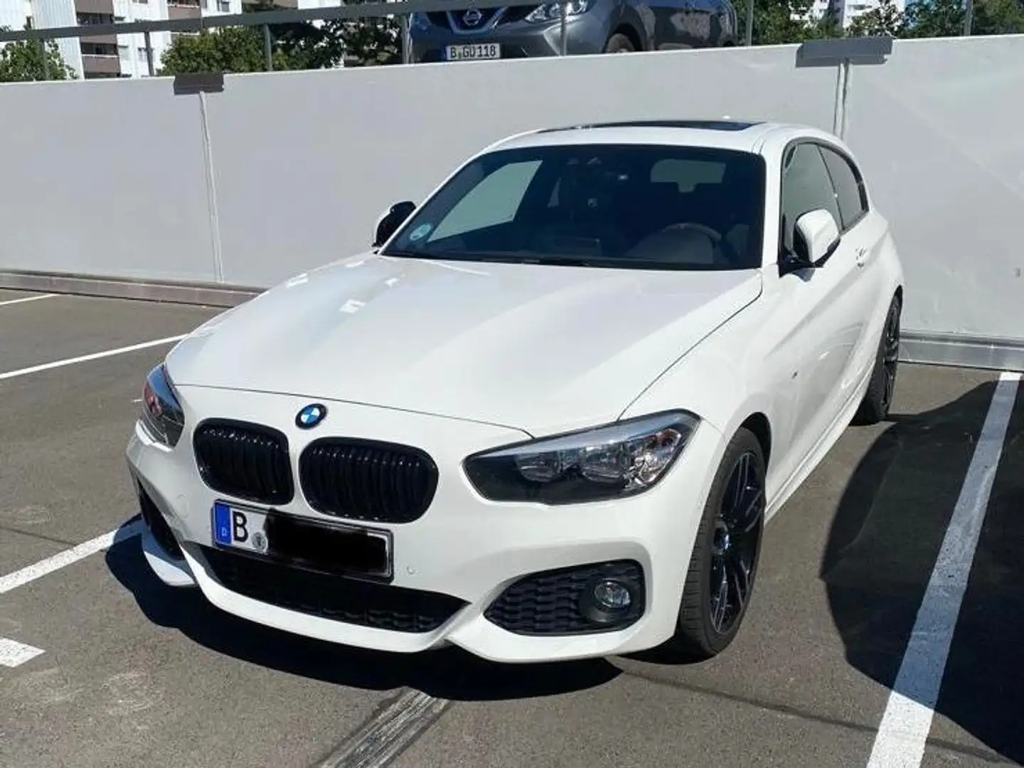 BMW 116 1er 116i M Sport White - 2