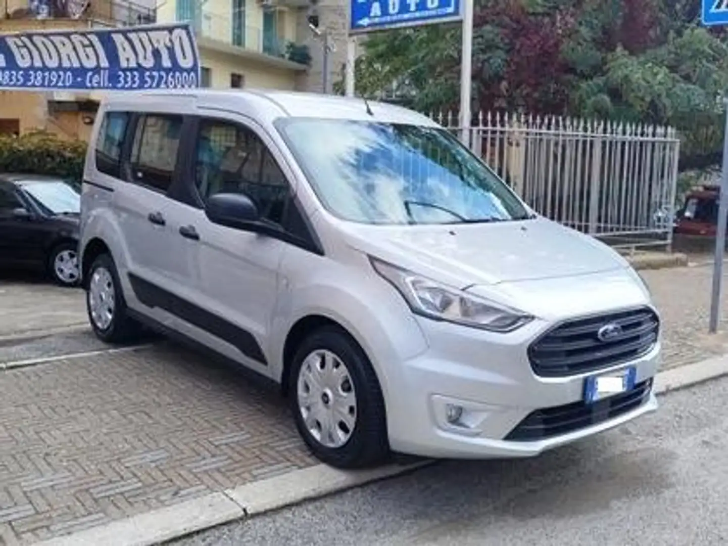 Ford Transit Connect 1.5 TDCi 100CV Combi N1 (AUTOCARRO 5 POSTI) Argento - 1