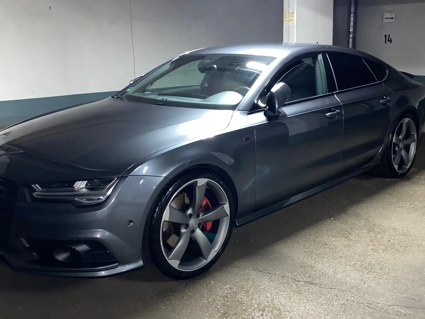 Audi A7 A7 Sportback 3,0 TDI Sport quattro Aut.Sport Grau - 1