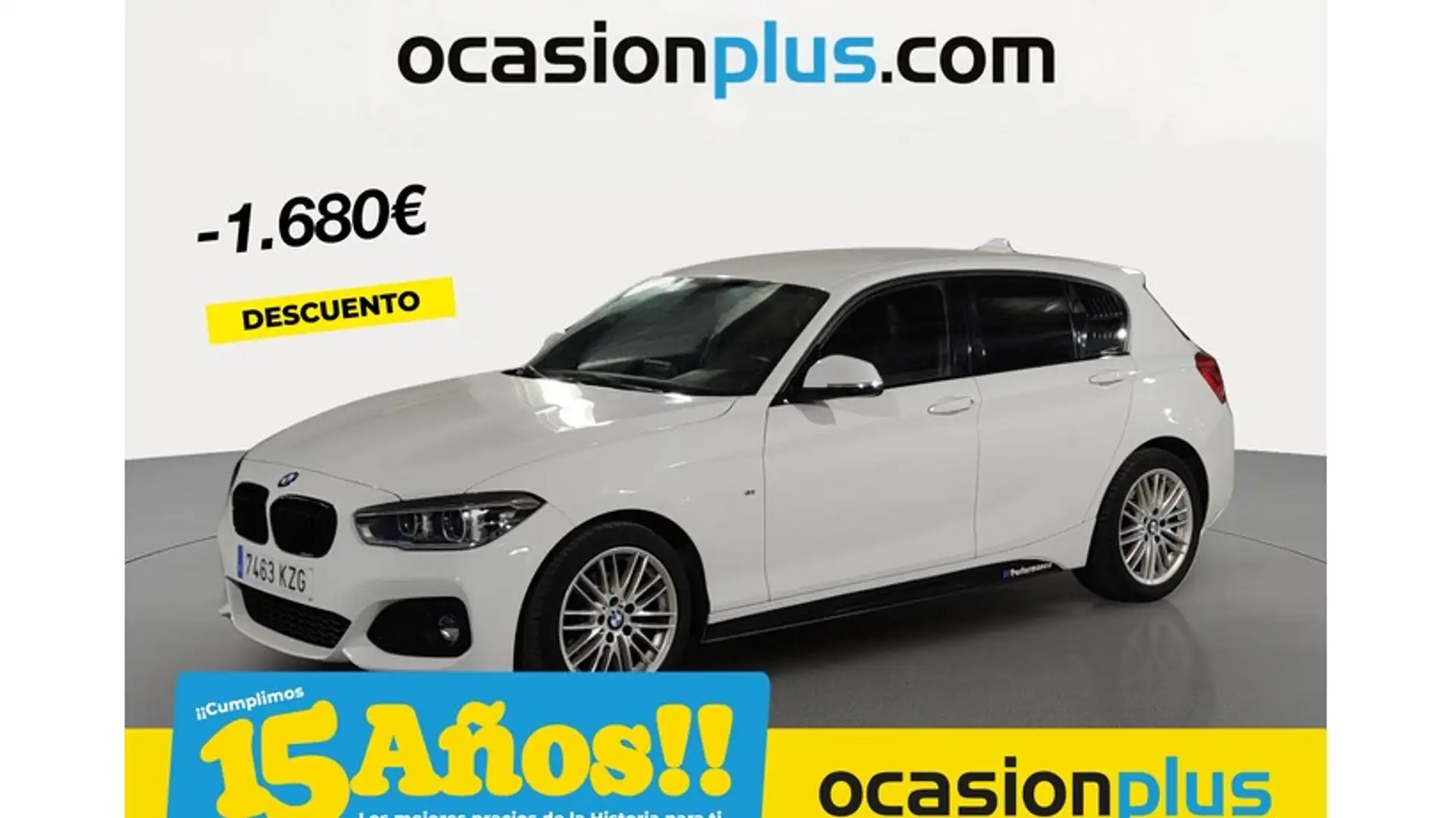BMW 118 118d Bianco - 1