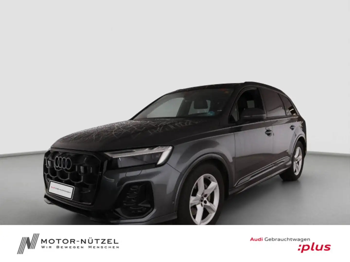 Audi Q7 45 TDI QU S-LINE MATRIX+NAVI+HuD+AIR+AHK+360° Grau - 1