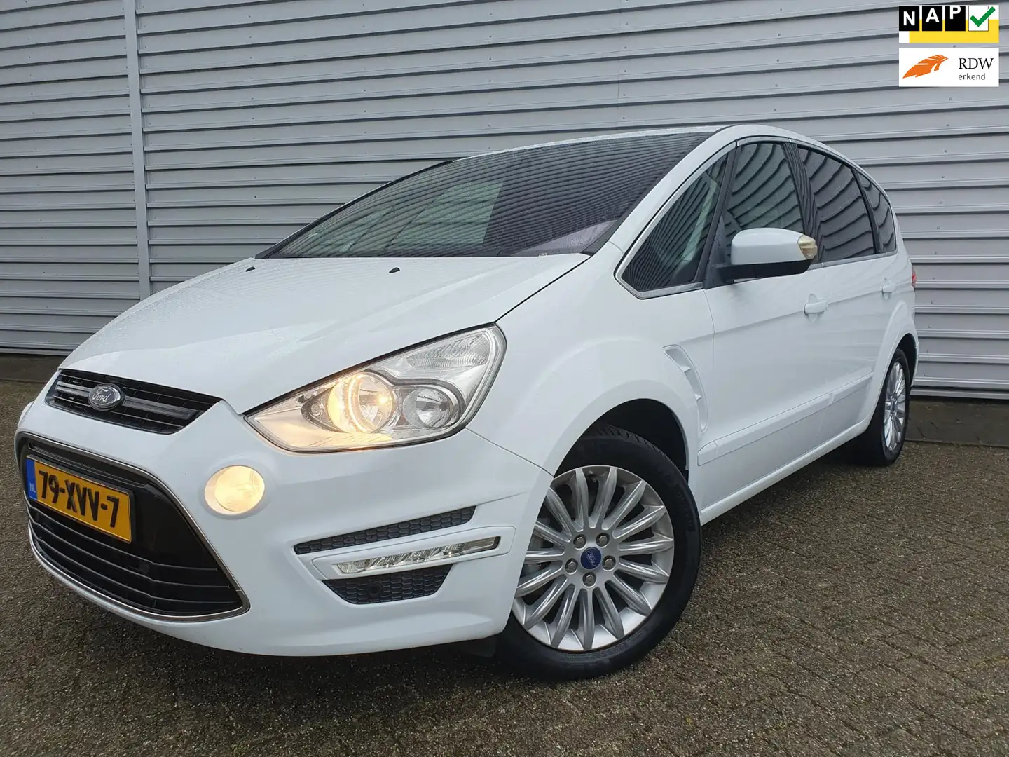 Ford S-Max 1.6 EcoBoost Clima Cruise Trekhaak Wit - 1