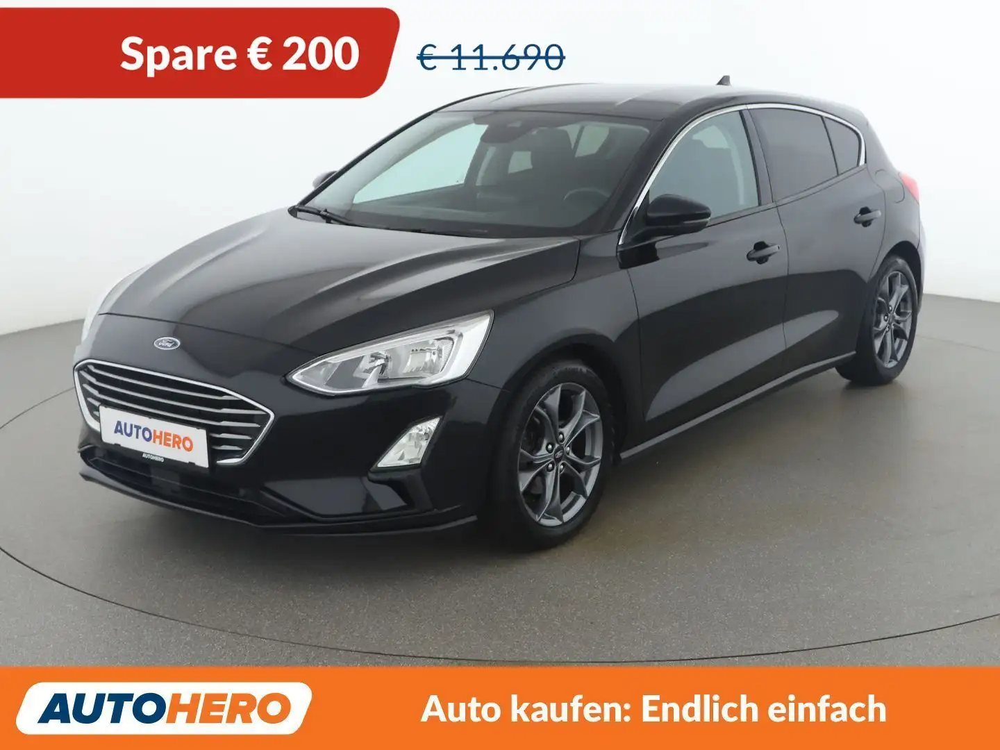 Ford Focus 1.0 EcoBoost Trend Edition Business Schwarz - 1
