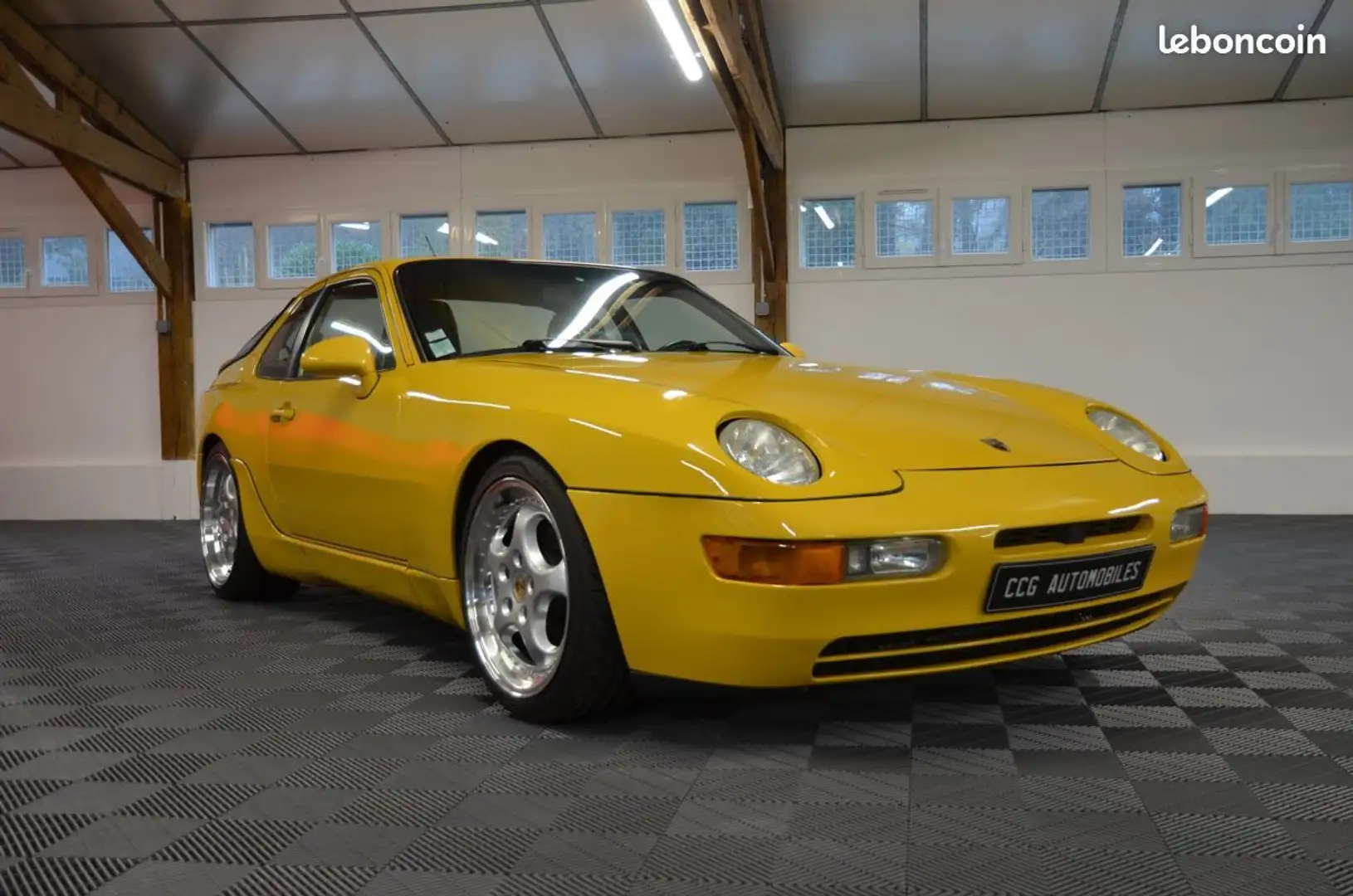 Porsche 968 clubsport touring Jaune - 2