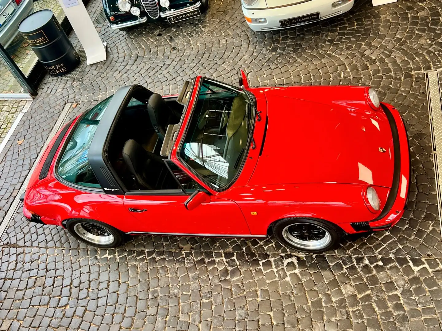 Porsche 911 3,2 Carrera Targa deutsch Scheckheft Rot - 2